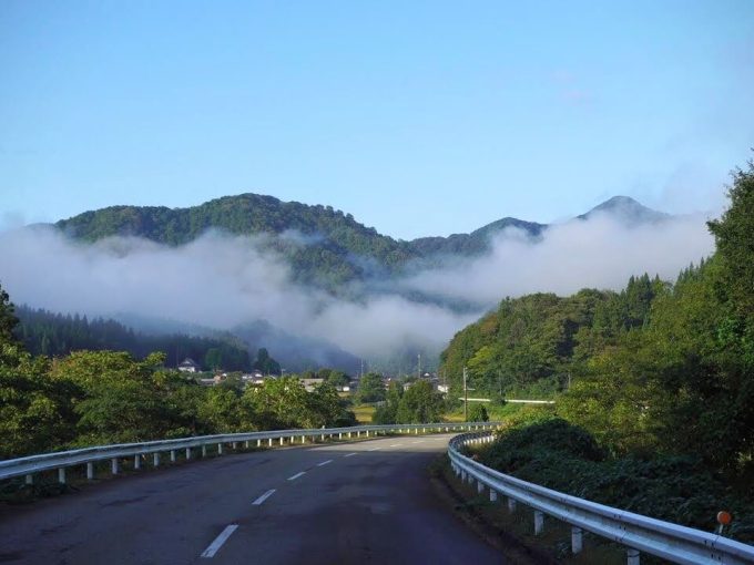 Mt. Maya seen from the distance