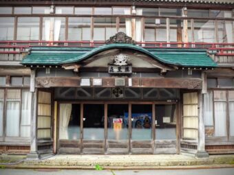 A Ryokan (traditional Japanese Inn) at Semi Onsen Hot Spring Resort