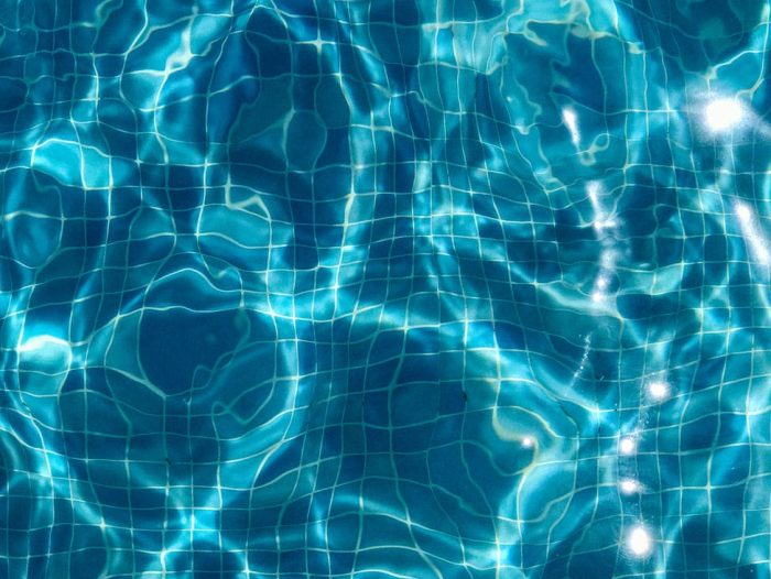 blue water
